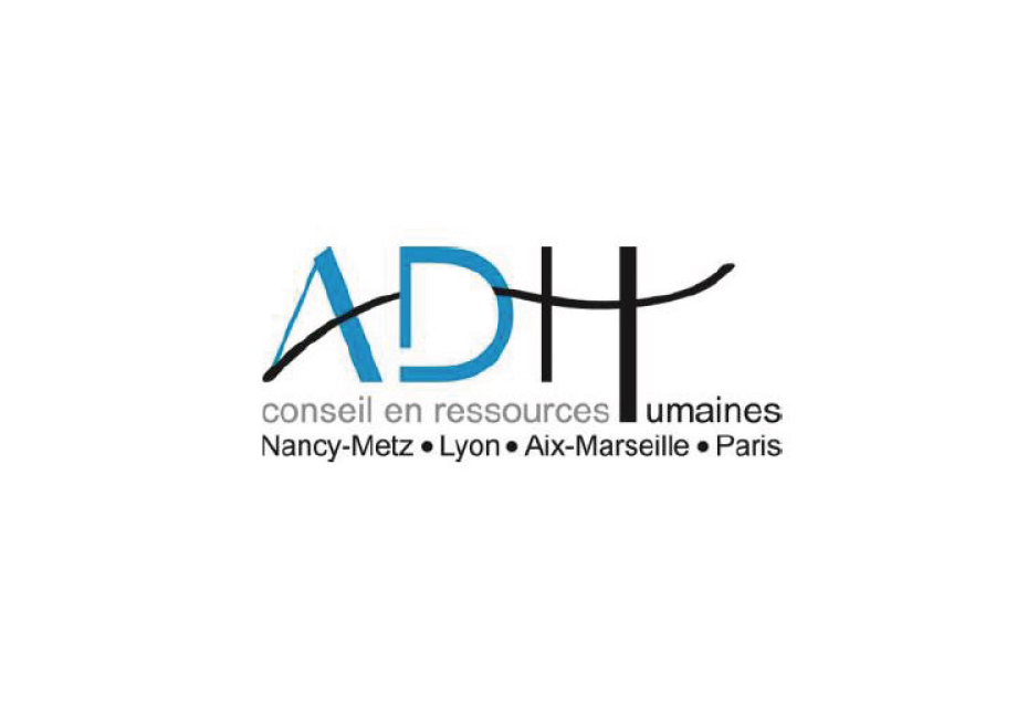 Logo de ADH, conseil en ressources humaines